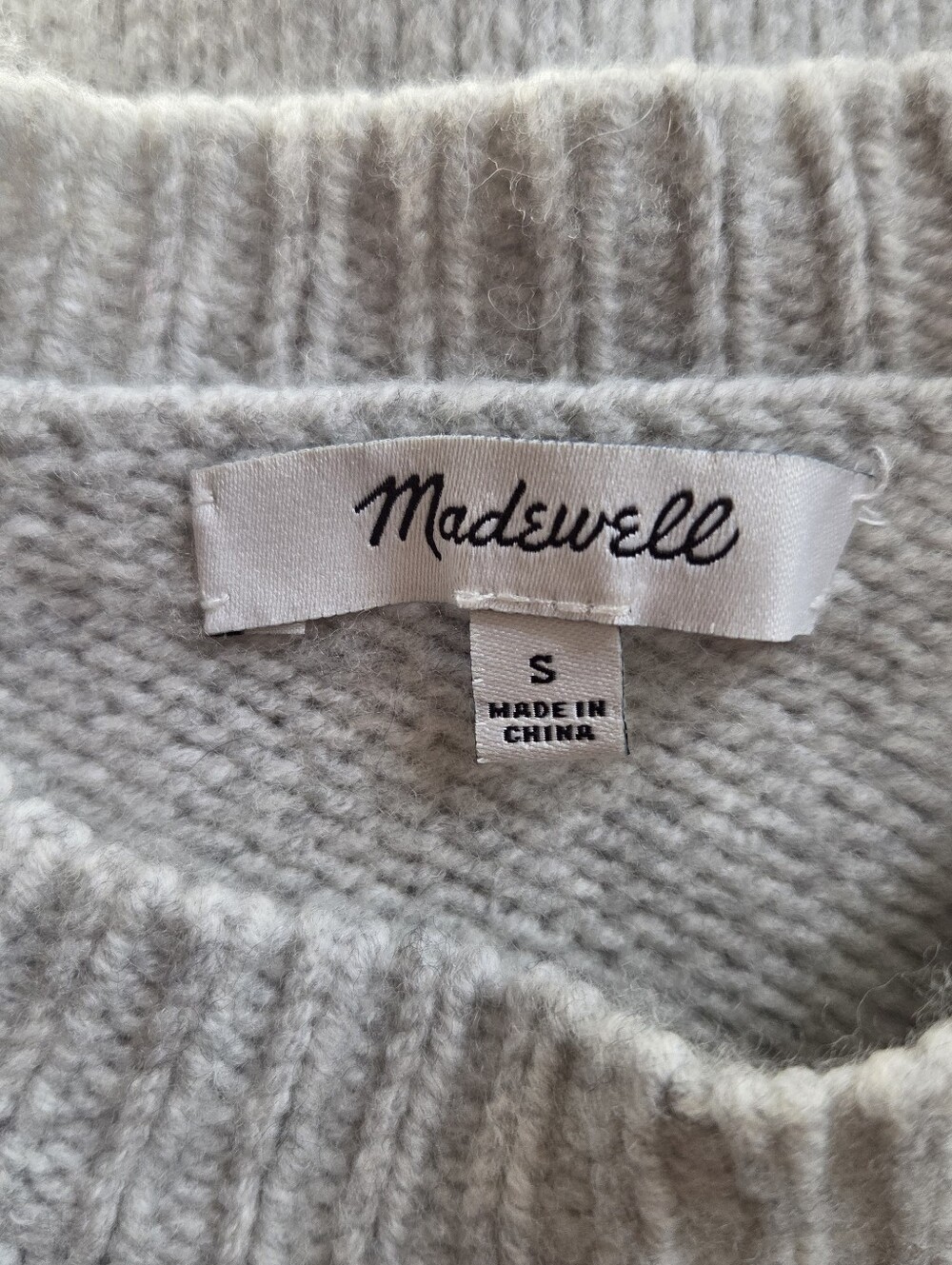 MADEWELL Cowgirl Sweater Small - Picture 4 of 6